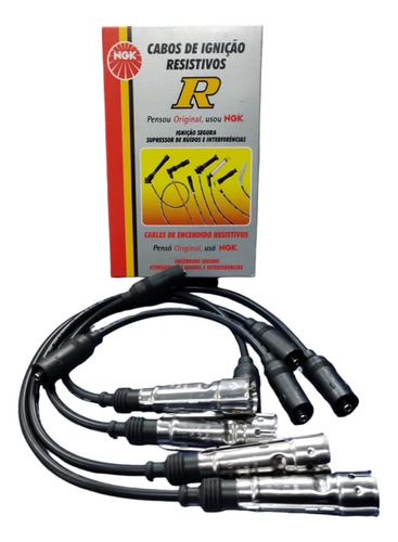 Kit Cables + Bujias Vw Gol Power G2 G3 G4 1.6 1.8 Ngk 96/10