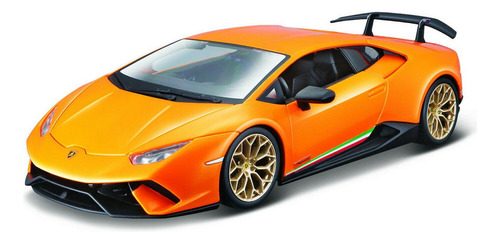 Bburago 1:24 Lamborghini Huracan Modelo Performante Naranja