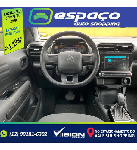 Imagem 8 de 10 de Citroën C4 Cactus 1.6 Vti 120 Flex Feel Eat6