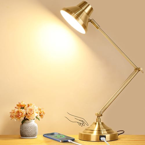 Lámpara De Escritorio Led Con Puerto Usb Lámpara De Mesa Tác