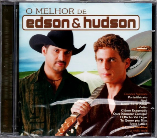 Edson & Hudson Cd O Melhor De Novo Lacrado