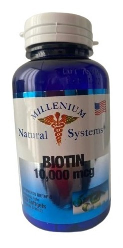 Biotina 10.000 Mcg 100 Capsulas - cc a $515