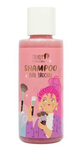 Shampoo Para Brochas Trendy Original 120 Ml Liquido