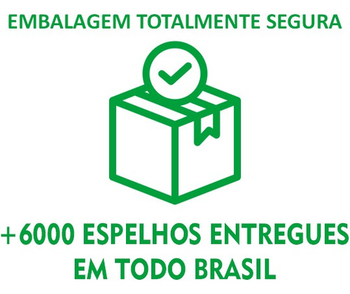 Espelho Grande Lapidado 100 X 80cmcom Botão Francês