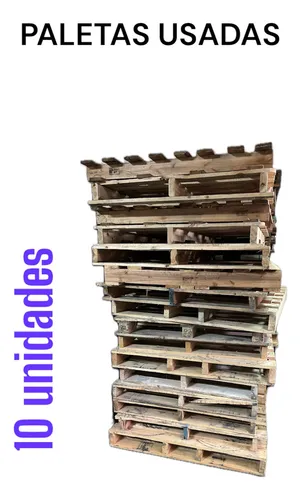 Paletas Usadas (10 Unidades) (Usado)