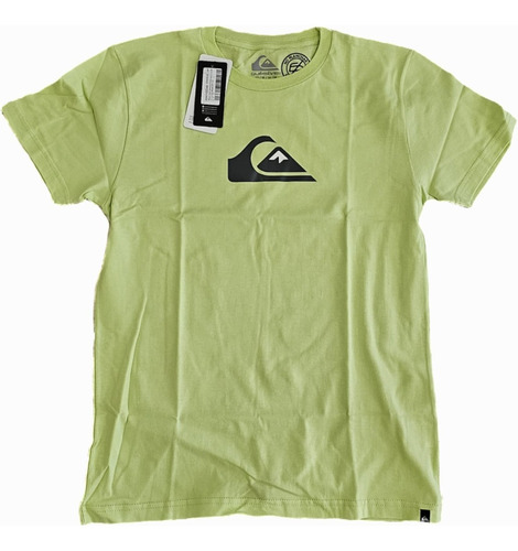 Remera Quiksilver Mc Mountain And Wave Manga Corta Niños