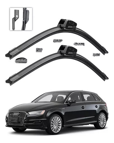 Plumas Limpiaparabris Bosch Audi A3 2013 2014 2015 2016 2017