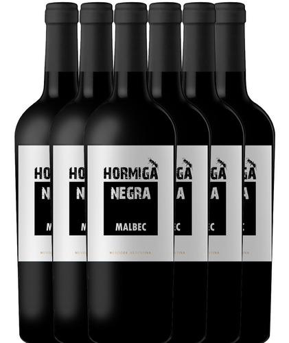 6 Vino Malbec Hormiga Negra