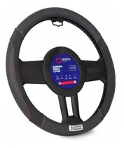 Comprar Cubre Volante Auto Universal Cuero Sparco Negro C\u002Flínea Roja