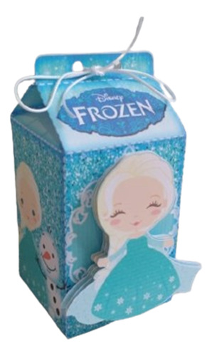 Cajita Milk  Box De Frozen Bebe  X 10 Unidades