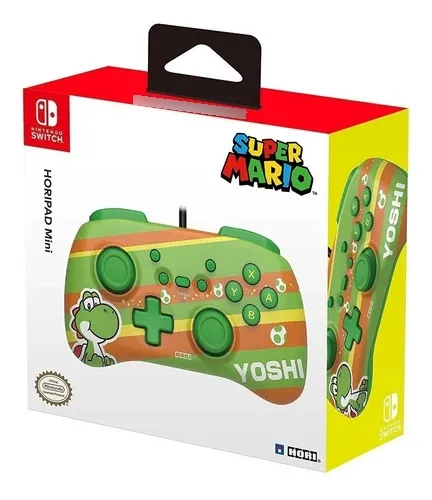 comprar Joystick HoriPad Mini Yoshi Control Nintendo Switch - E11