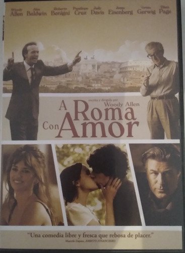 A Roma Con Amor - Dvd - Original -cine Home