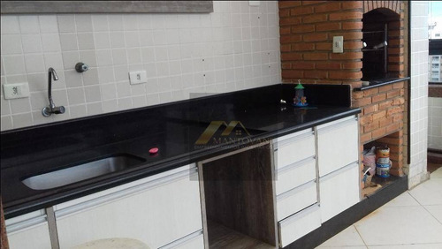Imagem 11 de 30 de Cobertura Residencial À Venda, Vila Tupi, Praia Grande. - Co0022