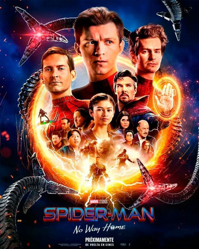 Spiderman No Way Home Versión Extendida Bluray Latino 