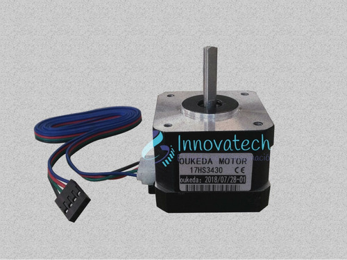 Motor Nema 17 12vdc 0,4a 0,28nm Cnc Impresion 3d Innovatech