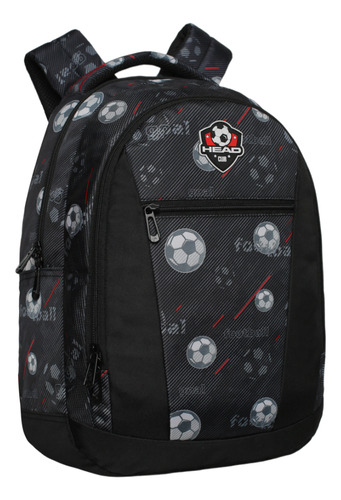 Pack Top Escolar Futbol Negro Negro Head