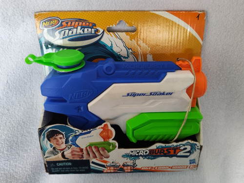 Lanzador De Agua Nerf Microburst 2 Super Soaker 295ml