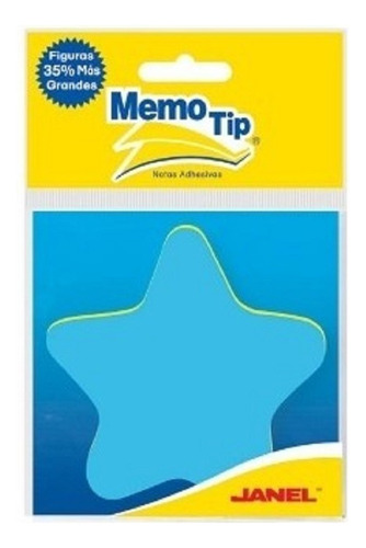Notas Adhesivas Memo Tip Figuras Blister C/50 Hojas