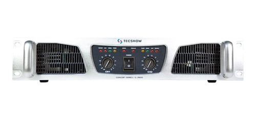 Amplificador De Potencia Tecshow C2600