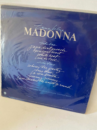 Imagem 6 de 7 de Vinil Lp Madonna True Blue.