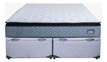 Comprar Conjunto Queen Sommier Baul + Colchón Queen Ortopédico Color