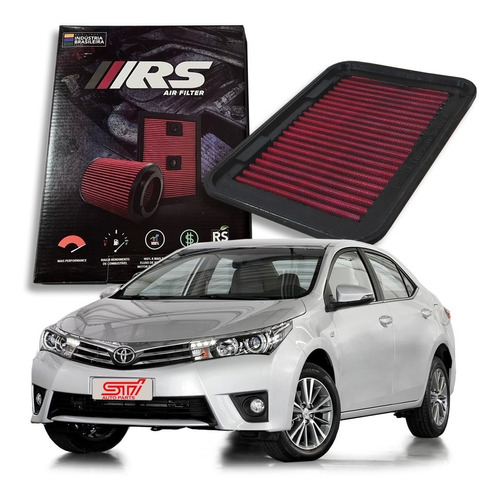 Filtro Ar Esportivo Inbox Rs Corolla Altis 2.0 16v 2015