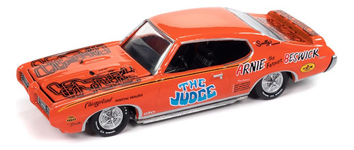 1969 Pontiac Gto The Judge 1:64 Racing Champions