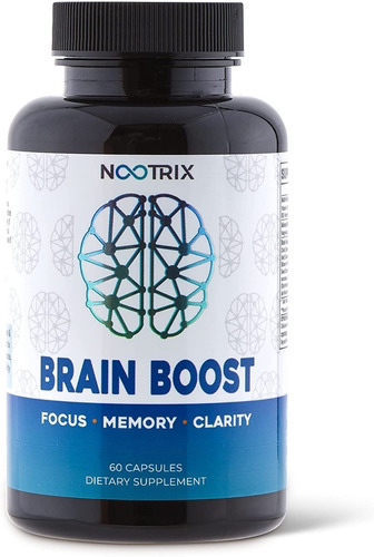 Brain Boost Suplemento Nootropico Premium Nootrix 60 Capsula