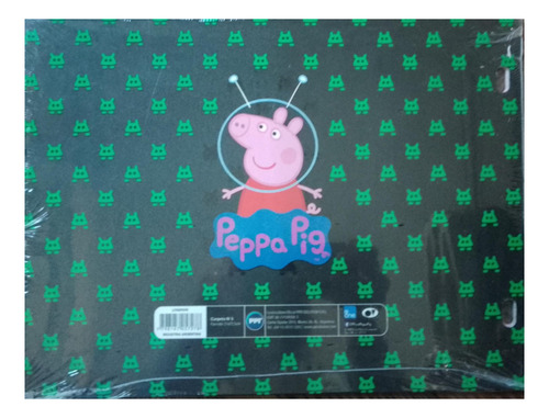Carpeta Ppr No5 Dos Tapas Peppa Pig Dibujo Escolar Arte Surtido
