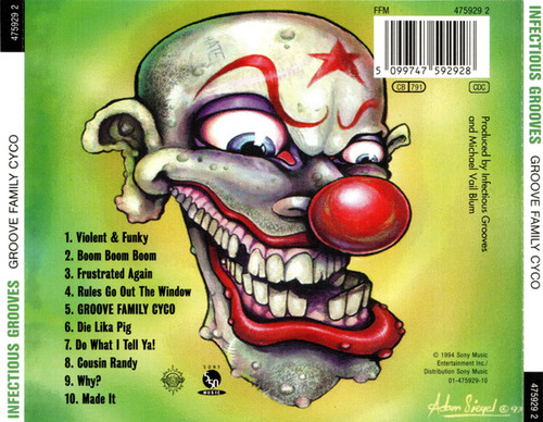 Cd Groove Family Cyco (snapped Lika Mutha) (infectious Groov Estándar