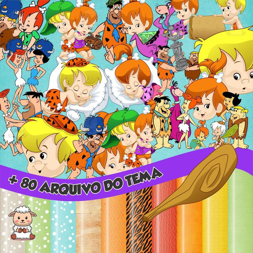 Kit Digital Bambam E Pedrita Png (pague 1 Leve 3)