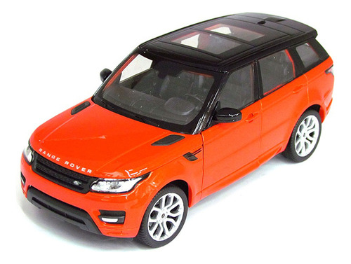 Miniatura Range Rover Sport Laranja Welly 1/24