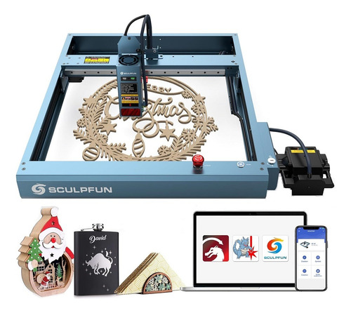 40w Grabador Láser Sculpfun Sf-a9 Con Punto Láser Ultrafino