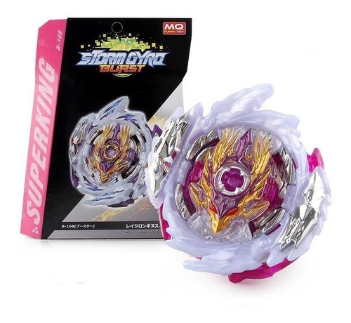 Beyblade Burts, Trompo.  Rage Longinus B-168.  Envios