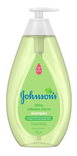 Shampoo Johnsons Baby Cabelos Claros 750ml