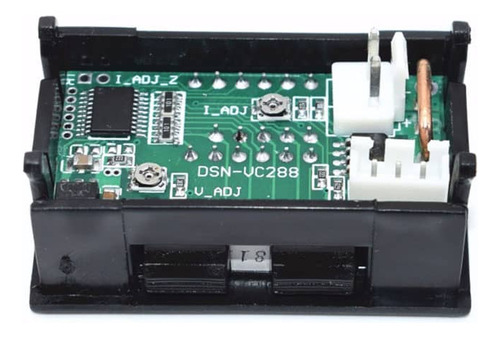 5pz Voltímetro 100v Amperímetro 10a Dc Display Digital