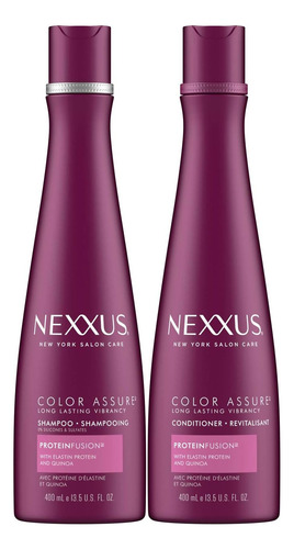Shampoo + Condicionador Nexxus Color Assure Twin Pack - 13,5