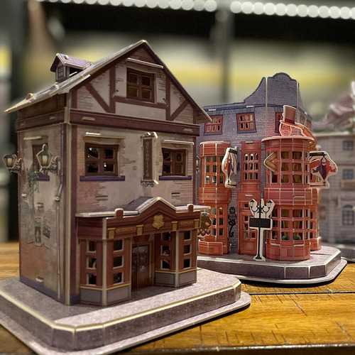 Imagen 7 de 9 de Harry Potter Callejón Diagon Alley Rompecabezas 3d