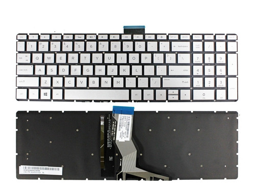 Teclado Iluminado Hp Pavilion 15-cc 15-cd 15-bs 15-ef 15-ck 