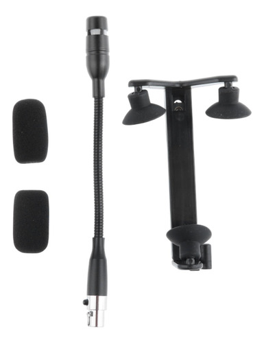 Mini Micrófono De Instrumento Y Clip Kit 4 Pin Normal