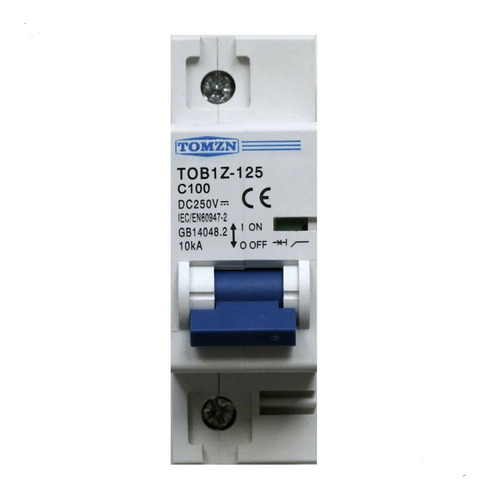 Interruptor Automático Breaker Dc 80a 100 125 A Taco Bateria