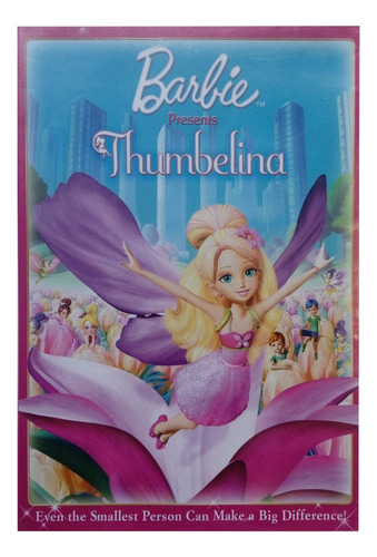 Película Dvd - Barbie Pulgarcita Thumbelina (2009) Mattel