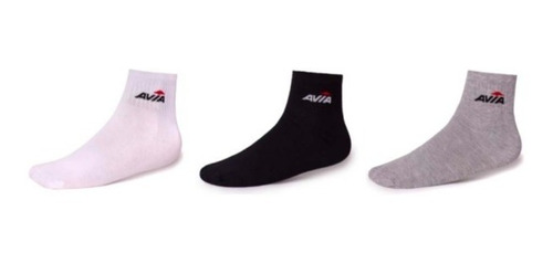 Medias Avia Pack 3 Tricolor Soquetes Altos Hombre