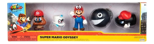 Nintendo Pack De 5 Figuras Mario Odyssey