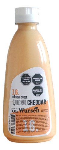 Aderezo Cheddar 330 Cc X 6 Unidades