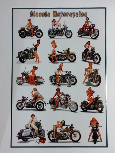 Poster Motos Clásicas 