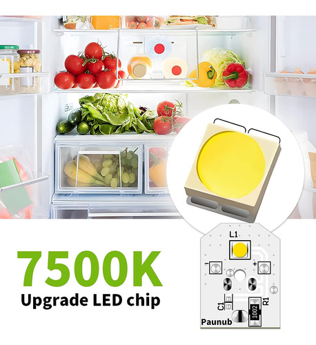 Repuestro De Luz Led Para Refrigerador Wr55x11132 Wr55x25754