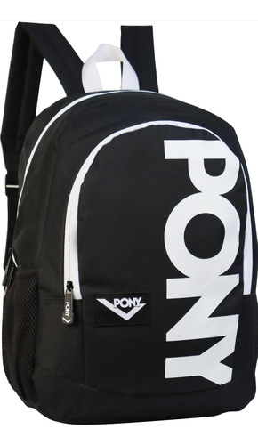 Mochila Escolar Colegial Skate Moda Retro Pony