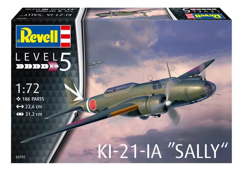 Maqueta Revell Mitsubishi Ki-21 'sally'