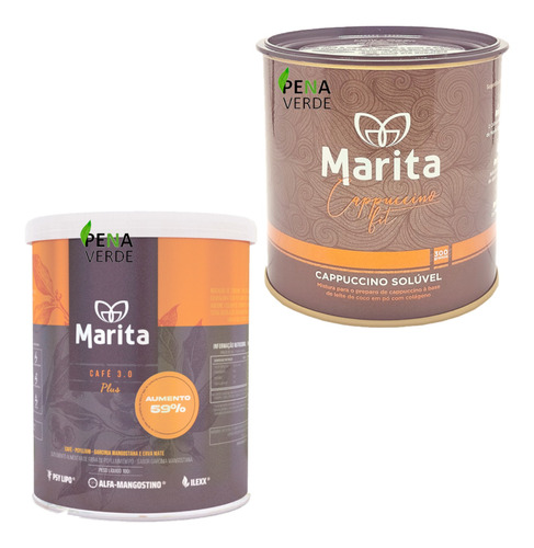 Combo Cappucino Fit 300g  + Cafe Marita 3.0 Plus Marita